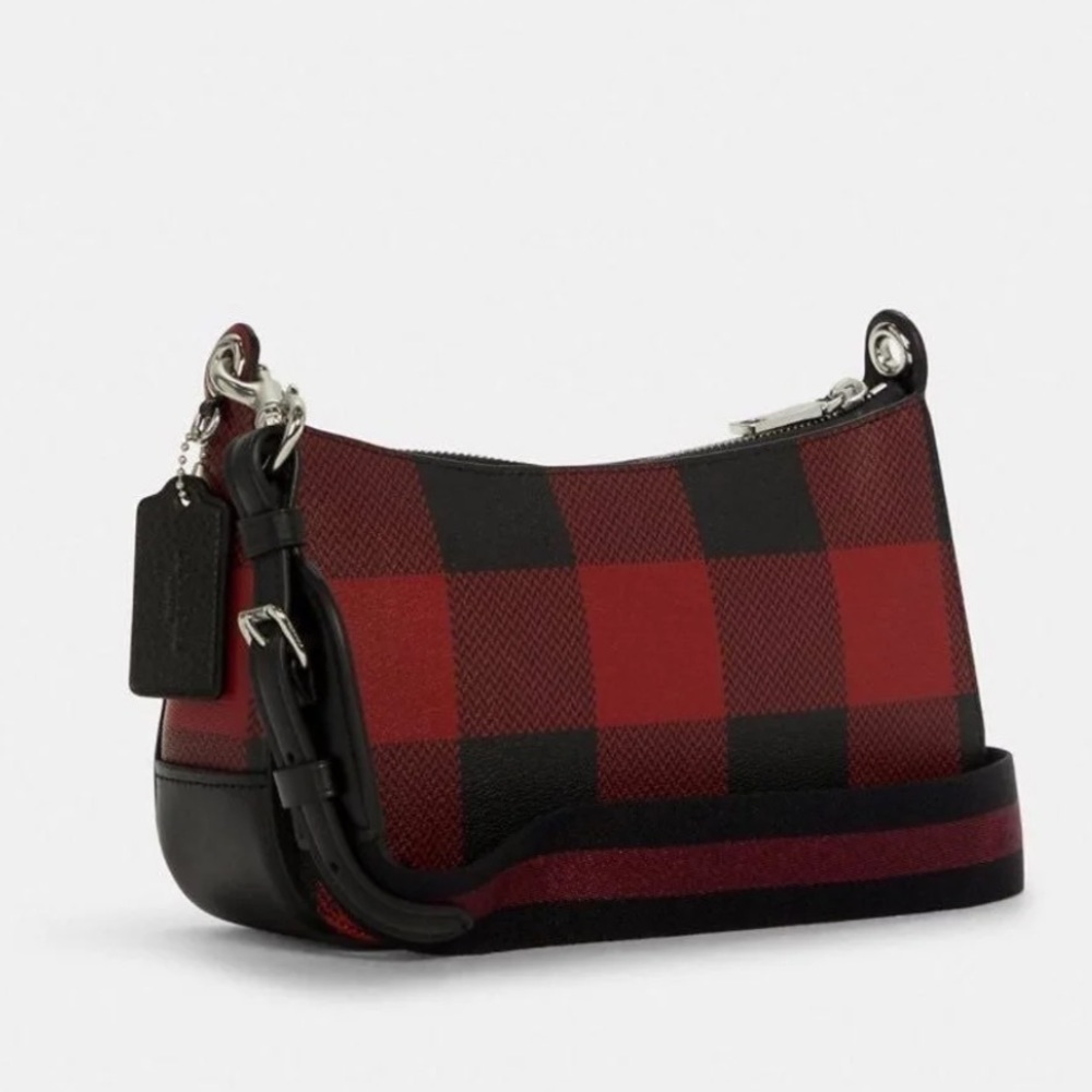 Coach Crossbody bag With Buffalo Plaid Print Bundle - Picture 6 of 9